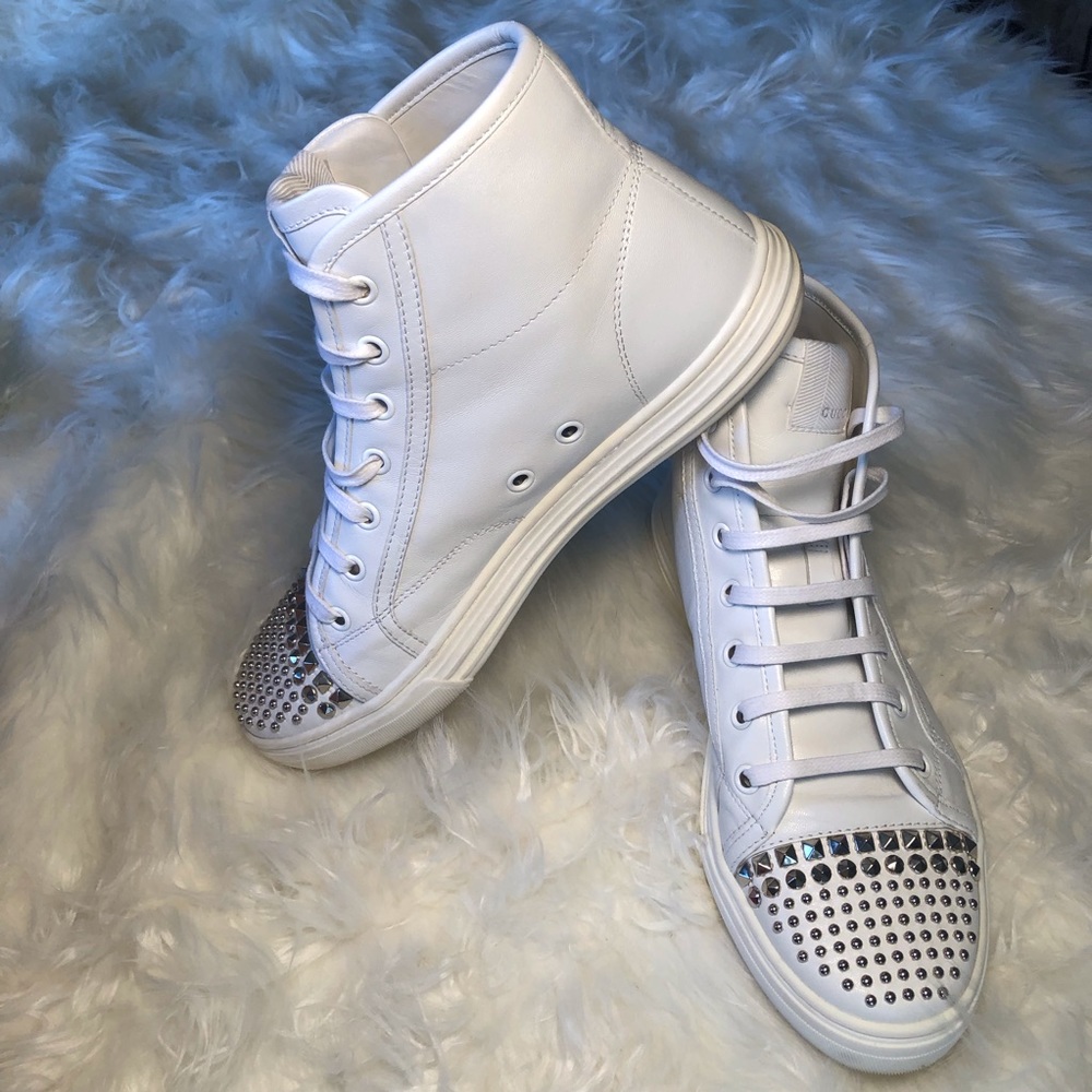 Authentic Gucci Sneakers California studded